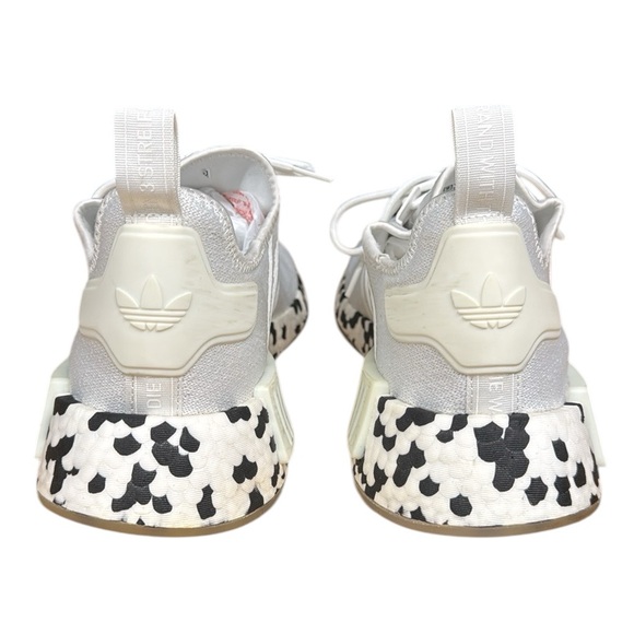 Adidas Originals NMD R1 White Black Speckled Camo #GZ4307 Shoes Men's Size 12 - Picture 11 of 15